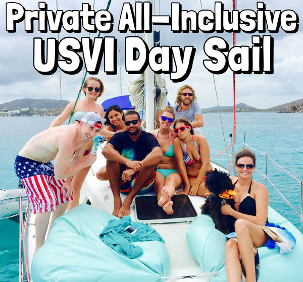 Private Sailing - One of the best excursions St Thomas has to offer