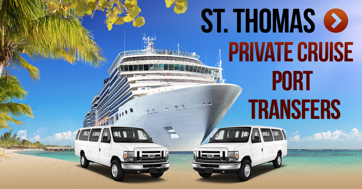 Private Transportation To St Thomas Beach Near Cruise Port