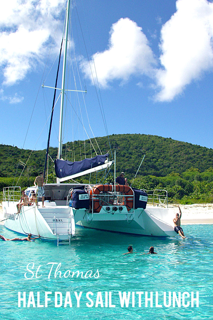 Half Day Sailing Tour to St. John with Lunch