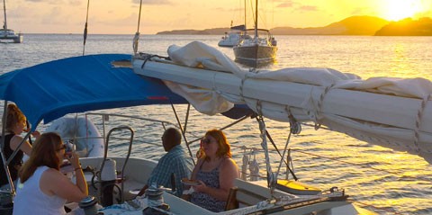 Private Sunset Sail in St Thomas
