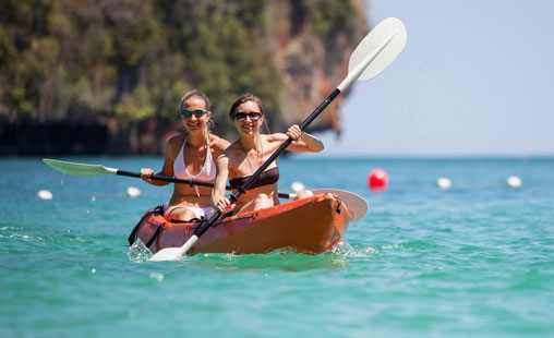 Take the opportunity to kayak St John with additional options to Hike and Snorkel